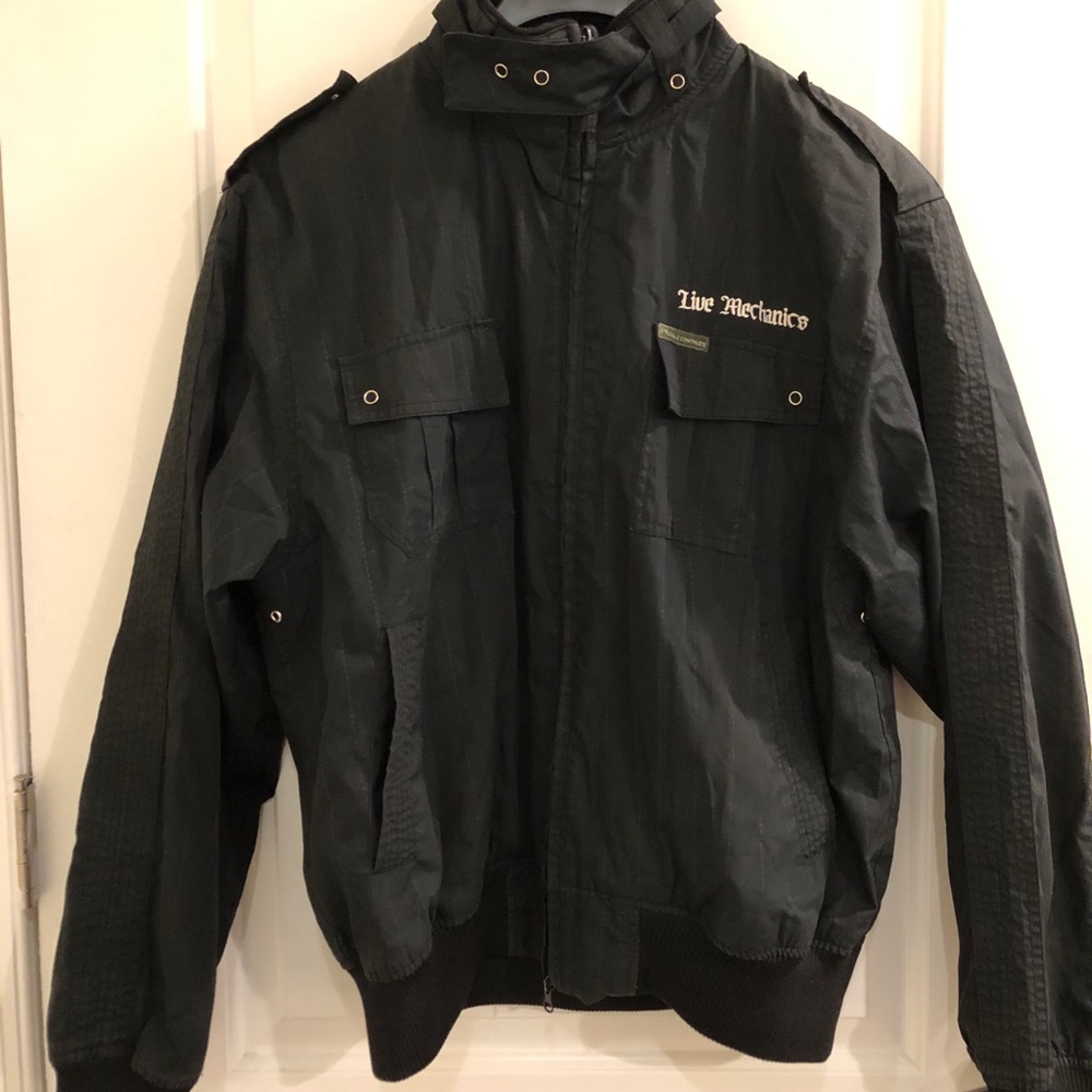 Live Mechanics black jacket